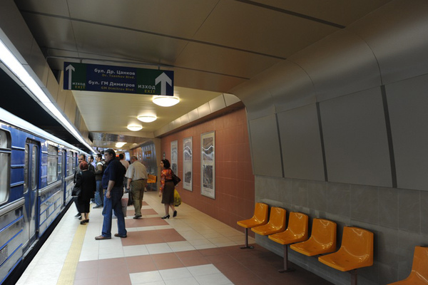 G.M. Dimitrov metro station, 7