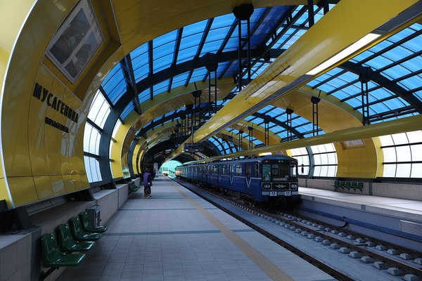 Musagenitsa metro station, 3
