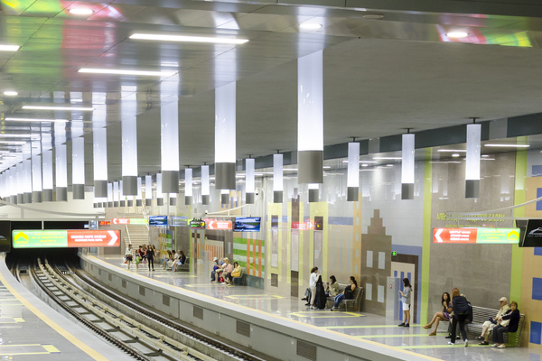 Balan metro station, 9