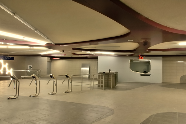 European Union metro station, 1