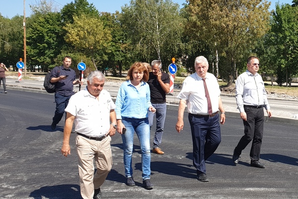 Кметът на София инспектира изграждането на бул. „Президент Линкълн“, ул. „Житница“ и метростанция „Мизия”