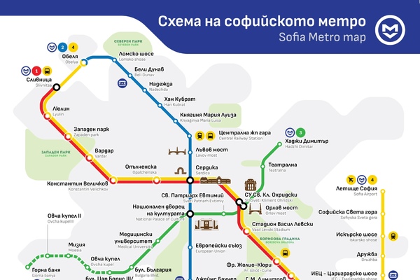 Афинский метрополитен схема